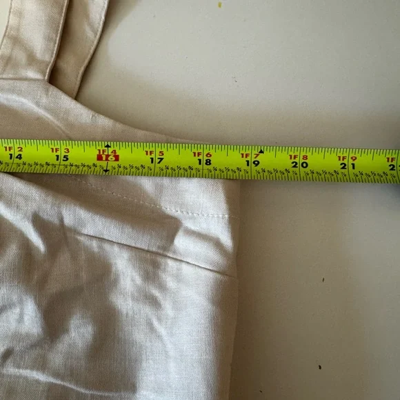 Banana Republic Cream Square Neck Crop Top and Mini Skirt Set - Picture 6 of 12